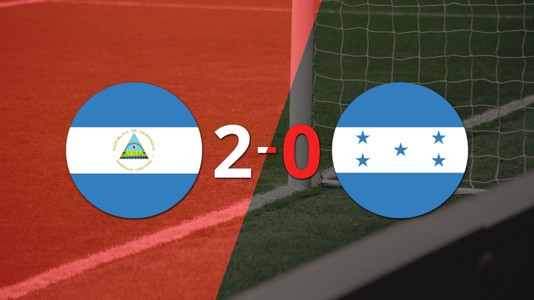 Nicaragua le ganó como anfitrión a Honduras por 2-