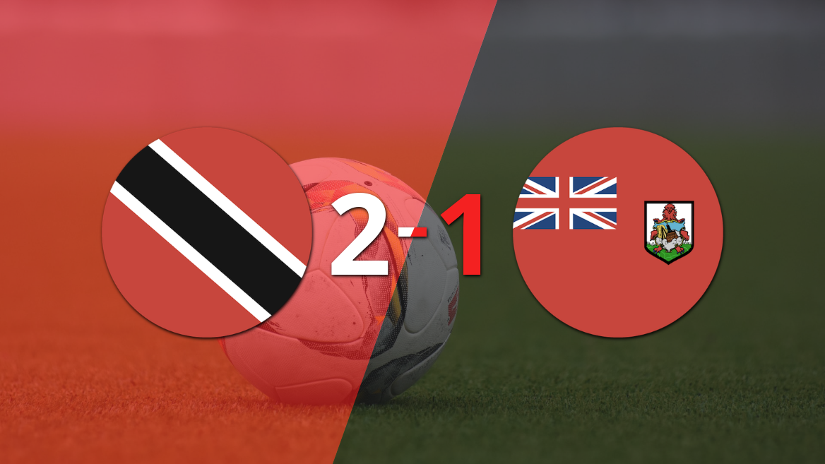 Bermudas no pudo con Trinidad y perdió 2 a 1