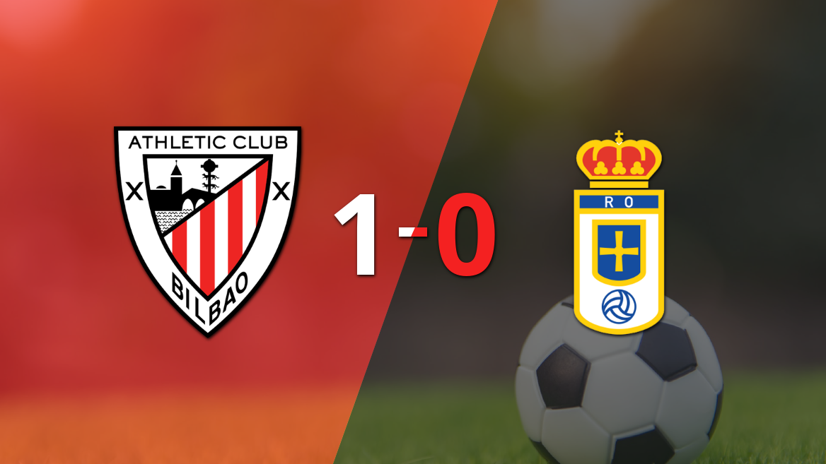 Con gol de Nico Williams, Athletic Bilbao le ganó a Real Oviedo por 1 a 0