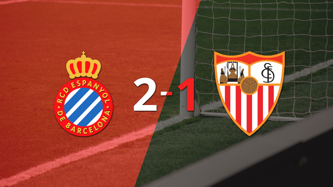 Espanyol logró una victoria con gol agónico por 2 a 1 frente a Sevilla