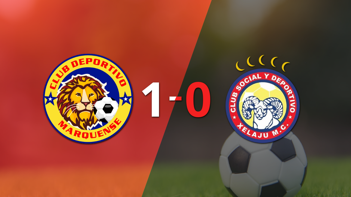 Marquense derrotó 1-0 a Xelajú con un gol de William Amaya