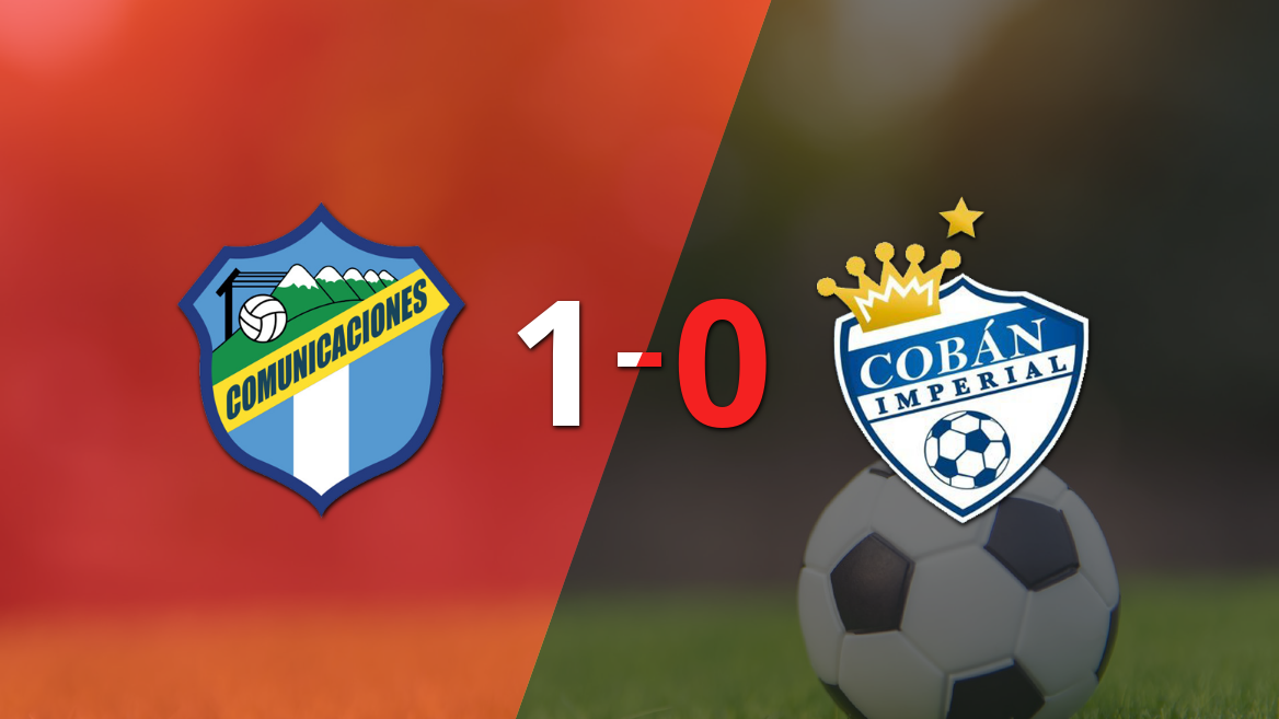 Con gol de Lynner García, Comunicaciones le ganó a Cobán Imperial por 1 a 0
