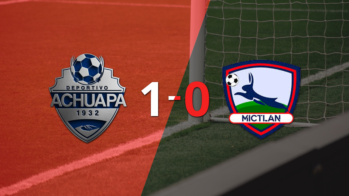 Con un solo gol agónico, Achuapa derrotó a Mictlán en el Estadio Municipal Manuel Ariza