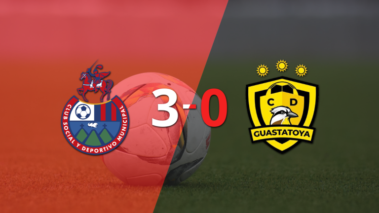 Guastatoya fue superado fácilmente y cayó 3-