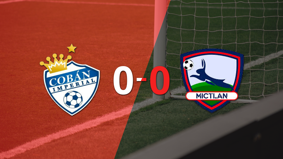Cobán Imperial no pudo con Mictlán y empataron sin goles