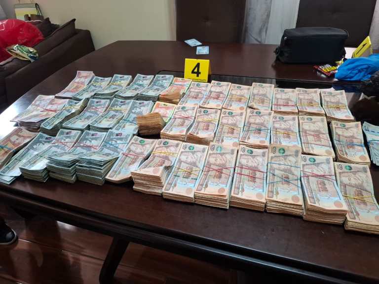 Redada en Retalhuleu deja más de Q4