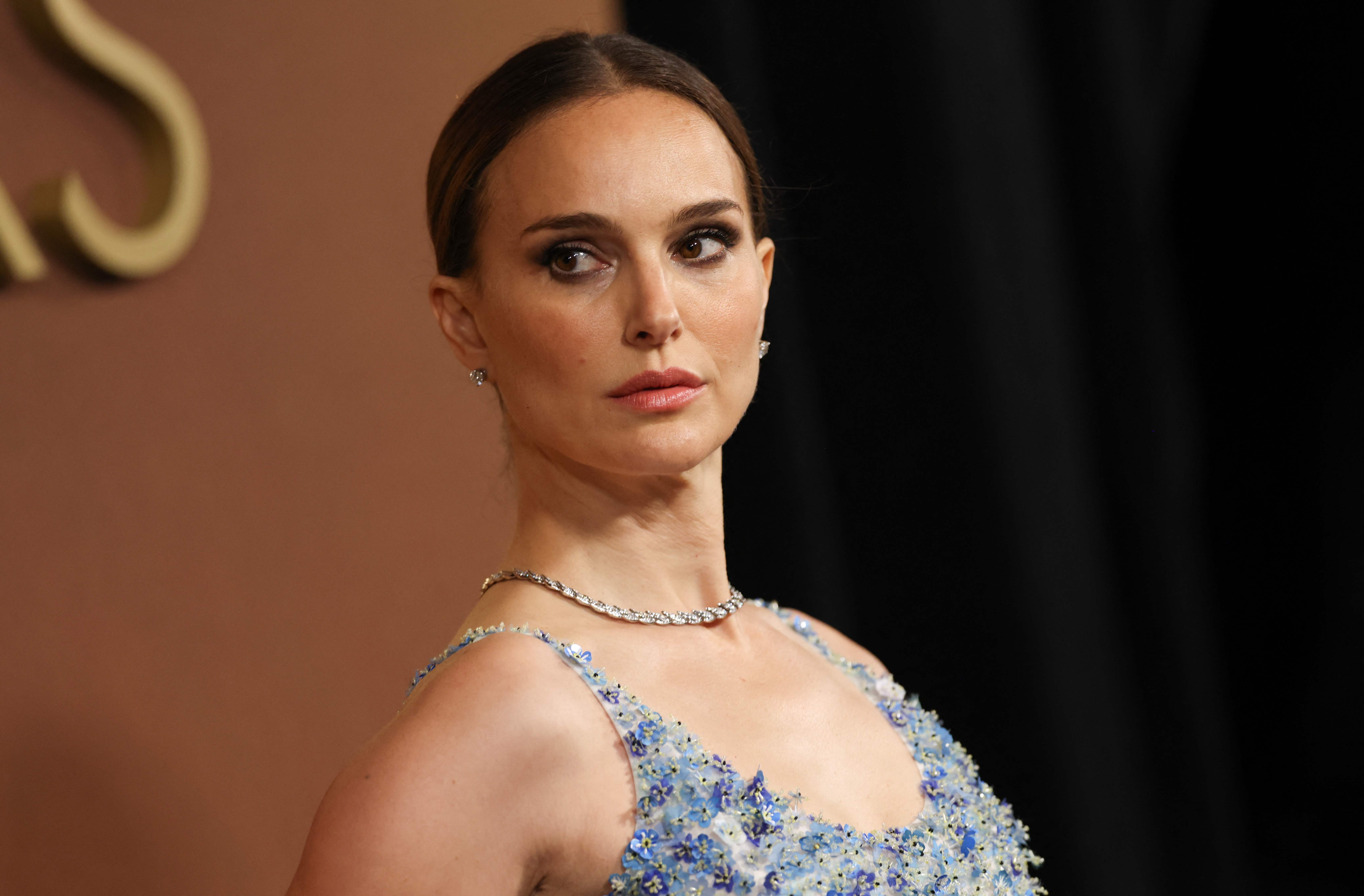 US-Israeli actress Natalie Portman attends the 16th Governors Awards at the Ray Dolby Ballroom at Ovation Hollywood in Los Angeles on November 16, 2025. (Photo by VALERIE MACON / AFP)