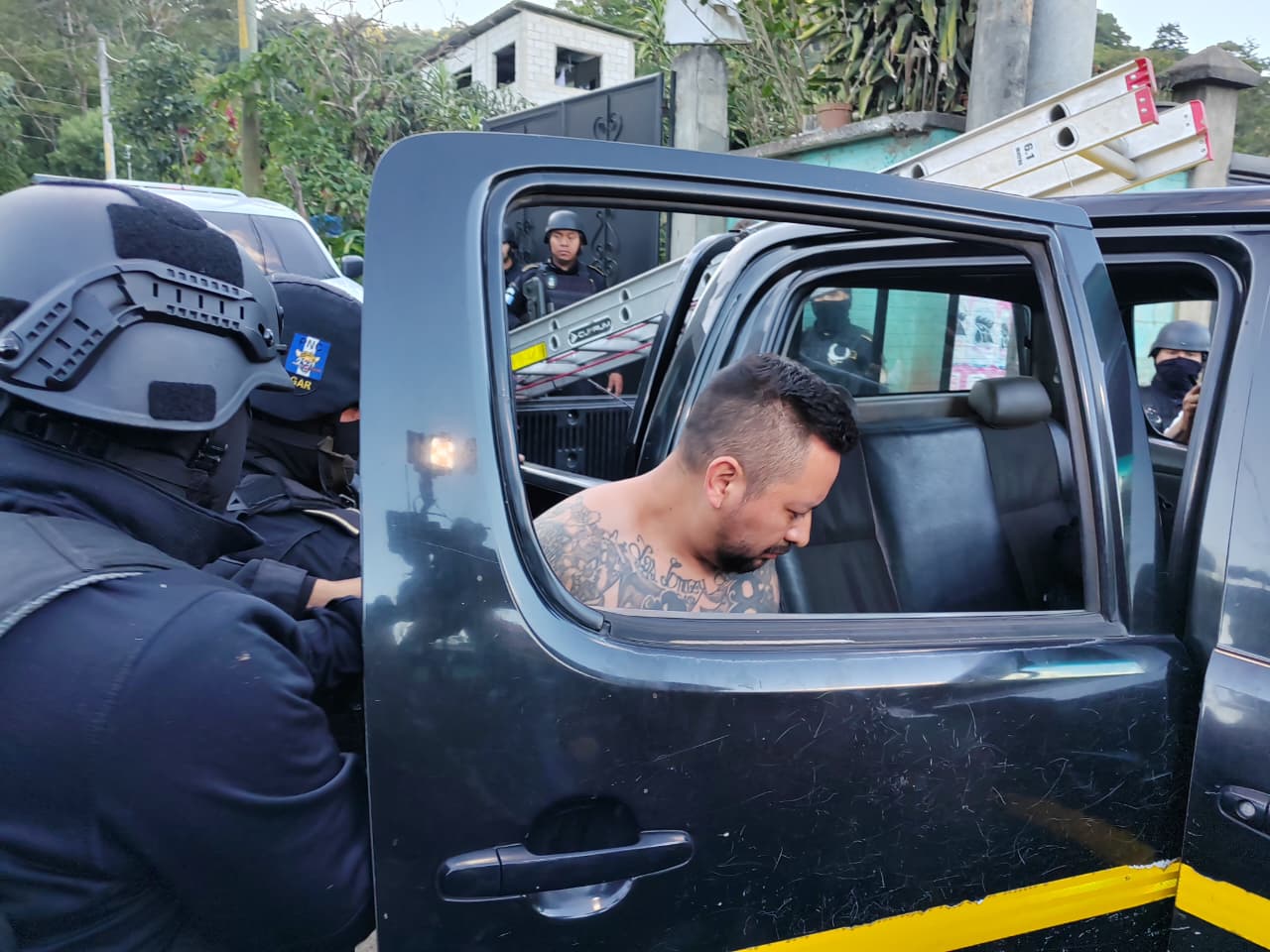 Fuga en cárcel Fraijanes 2: juzgado le hace saber los motivos de su captura al “Cartoon”, cabecilla del Barrio 18