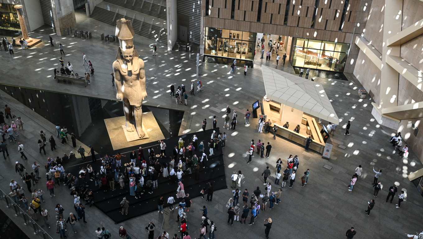 EXHIBICION GRAN MUSEO EGIPTO