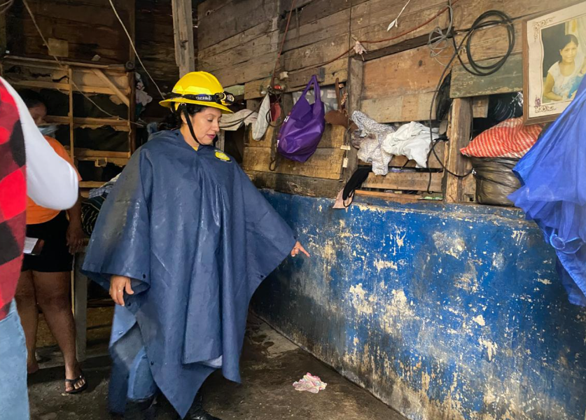 Más de cuatro mil personas afectadas en las últimas horas por inundaciones en Izabal