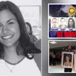 Imágenes de Claudina Isabel Velásquez, el afiche de los prófugos declarados en rebeldía y las madres que, tras el asesinato de sus hijas, impulsaron la creación de la Alerta Isabel-Claudina.