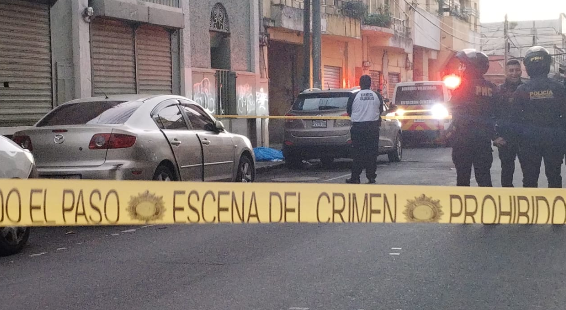 Un empleado del Inacif es la víctima mortal de ataque armado en la zona 1