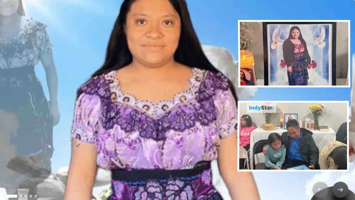 Familiares despiden a María Florinda Ríos en Guatemala