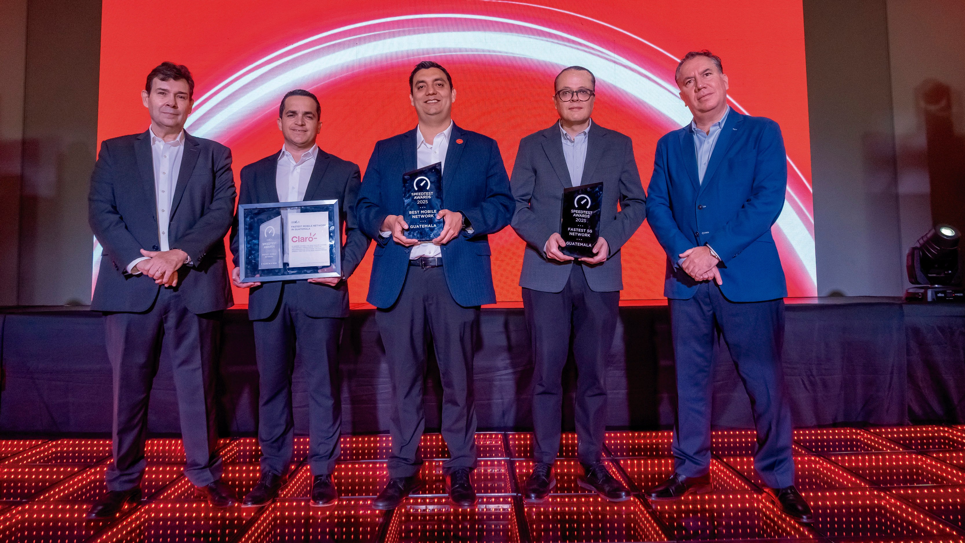 Claro Guatemala es reconocido por Ookla® como la Mejor Red Móvil del país