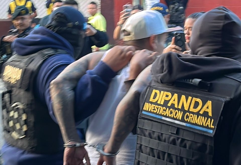 Detienen a alias “Shaka”, presunto cabecilla del Barrio 18 con 16 antecedentes penales