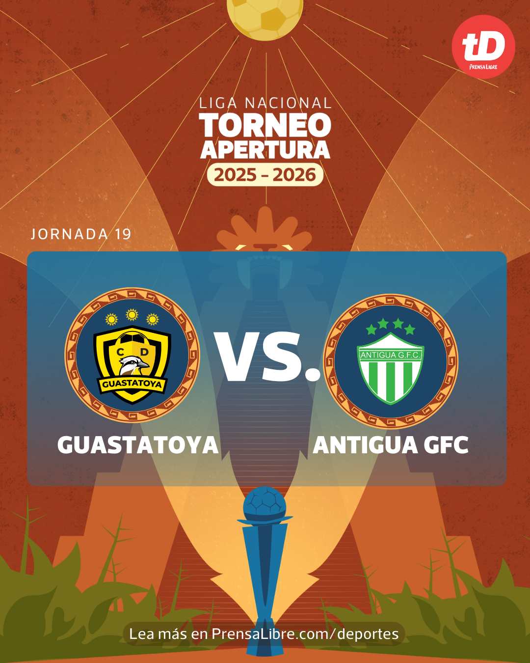 EN VIVO| Guastatoya vs. Antigua GFC por la jornada 19 del torneo ...