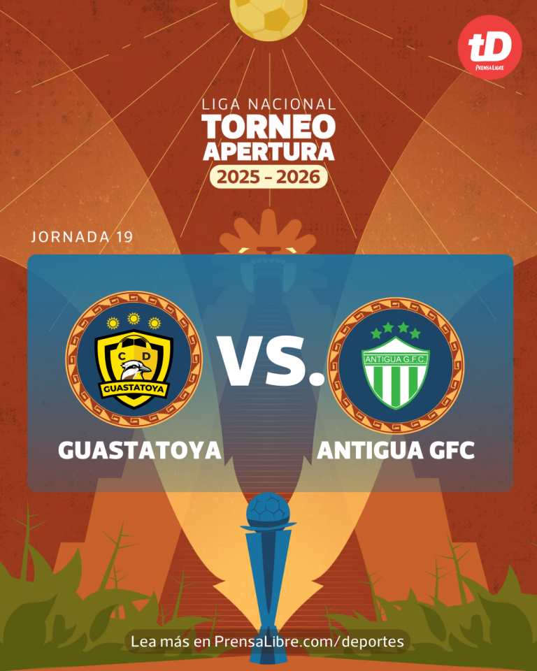 EN VIVO| Guastatoya vs. Antigua GFC por la jornada 19 del torneo Apertura 2