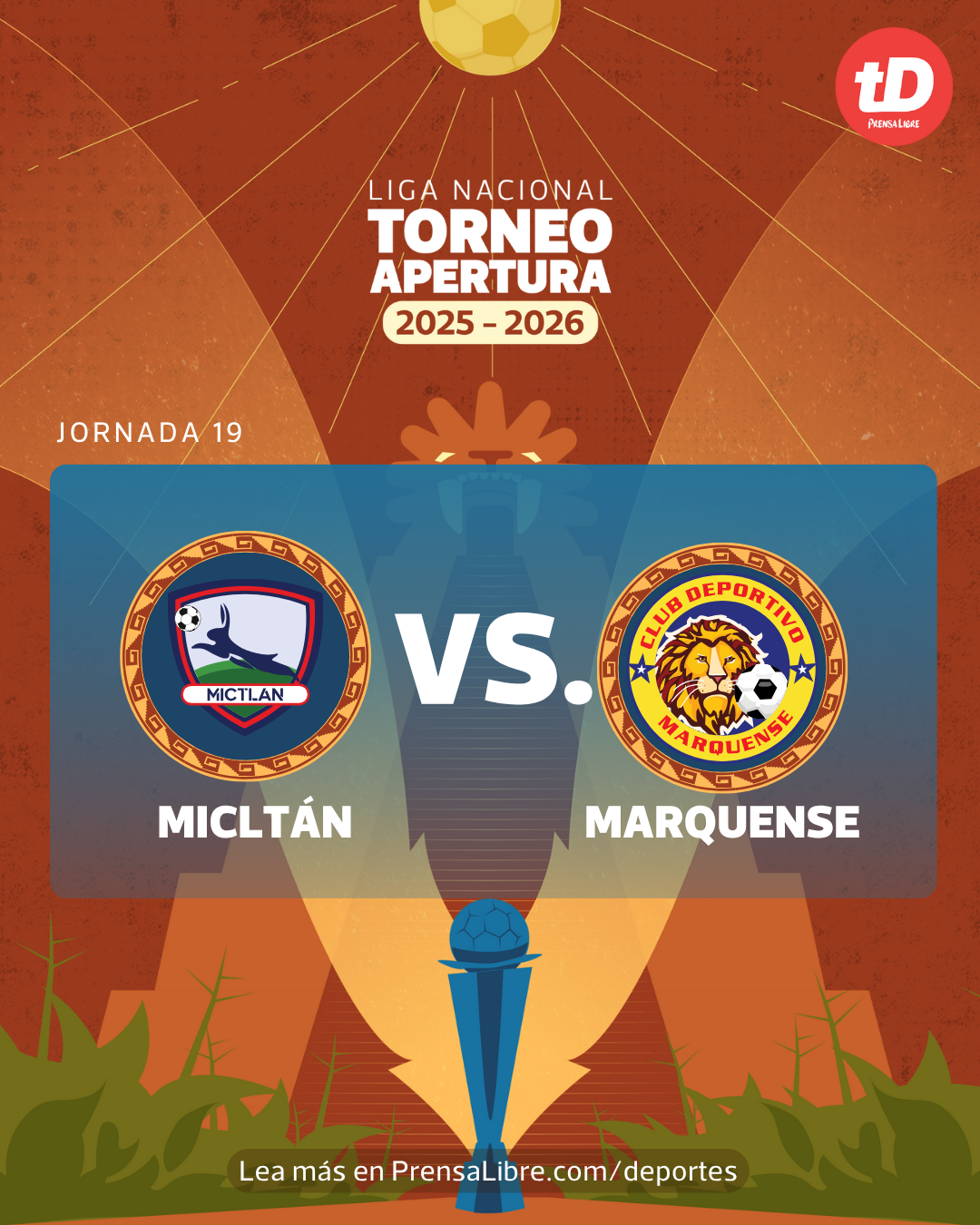 EN VIVO| Mictlán vs. Marquense por la jornada 19 del torneo Apertura 2025