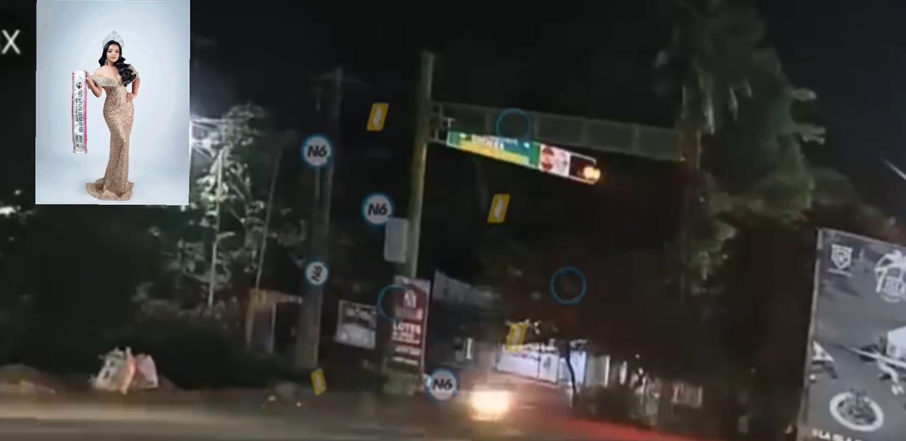 Video revela cómo ocurrió el accidente en el que murió la joven reina de belleza Ivana López