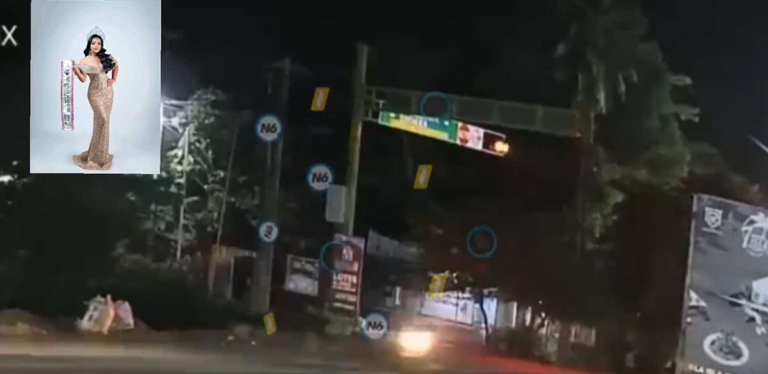 Video revela cómo ocurrió el accidente en el que murió la joven reina de belleza Ivana López