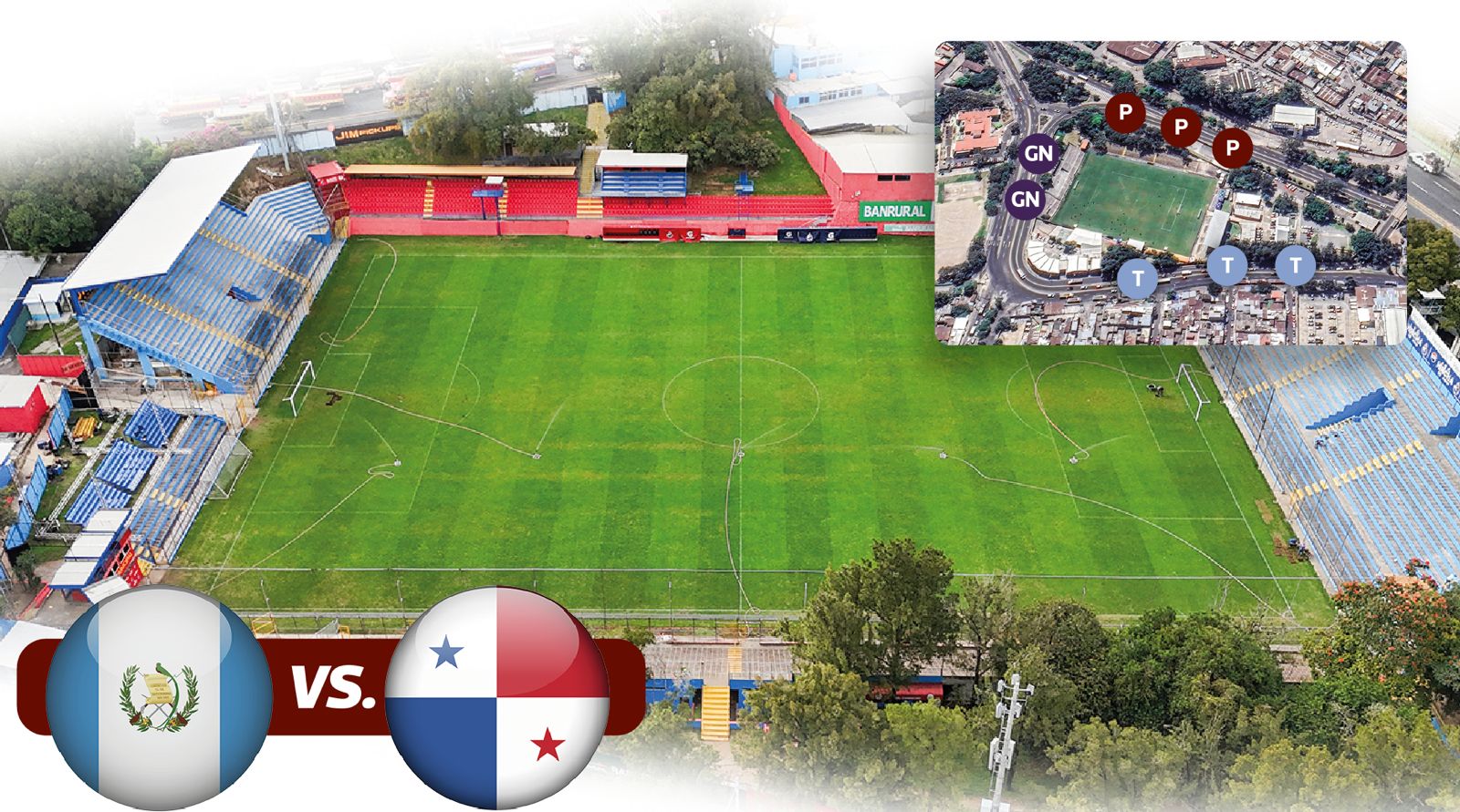 Guatemala prepara su fortaleza: así luce El Trébol antes de los duelos eliminatorios