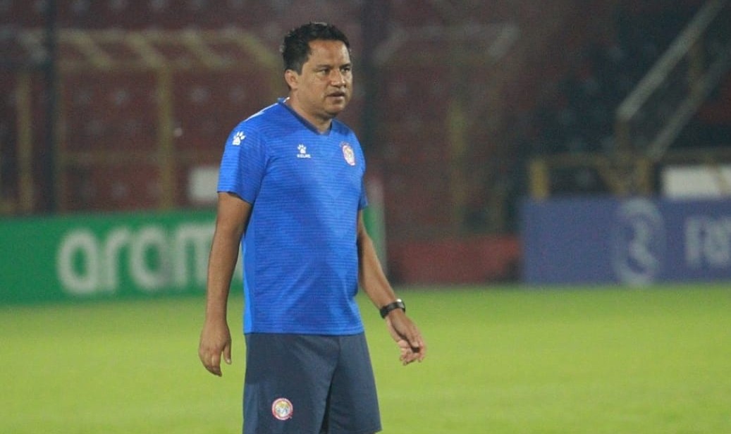 Amarini Villatoro habló en conferencia de prensa previo al partido final de ida ante Liga Alajuelense y expresó su objetivo de conseguir la ventaja de visita. (Foto Prensa Libre: Xelajú MC).