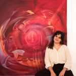 Nacida en 2003, la artista Eileen Köhler ha expuesto sus obras en diversas galerías y museos de Guatemala, entre ellos Alianza Francesa, Galería El Ático, Palacio Nacional de Cultura y Galería Municipal de Arte. (Foto Prensa Libre: cortesía)