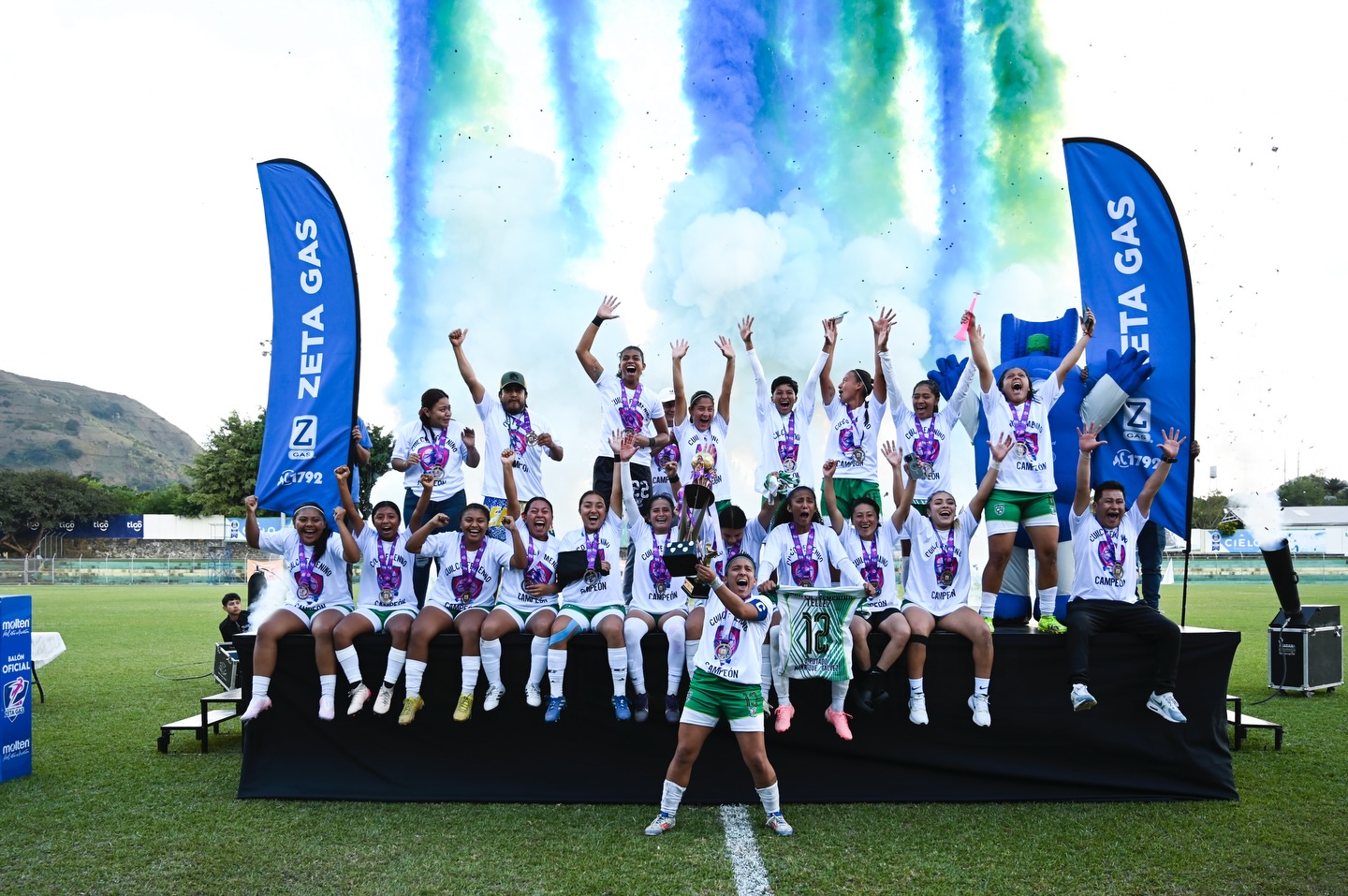 Cuilco hace historia y conquista su primer título en la Liga Femenina de Guatemala