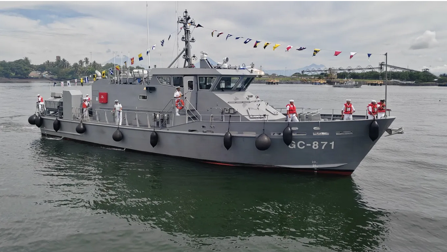Guatemala cuenta con el buque Hunahpú para distintas tareas como el combate al narcotráfico y resguardo de fronteras marítimas. (Foto Prensa Libre: Leslie Sánchez)