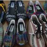 El mundo de los zapatos está relacionado con la vuelta de los pantalones anchos y las faldas largas. (Foto Prensa Libre: Érick Ávila)