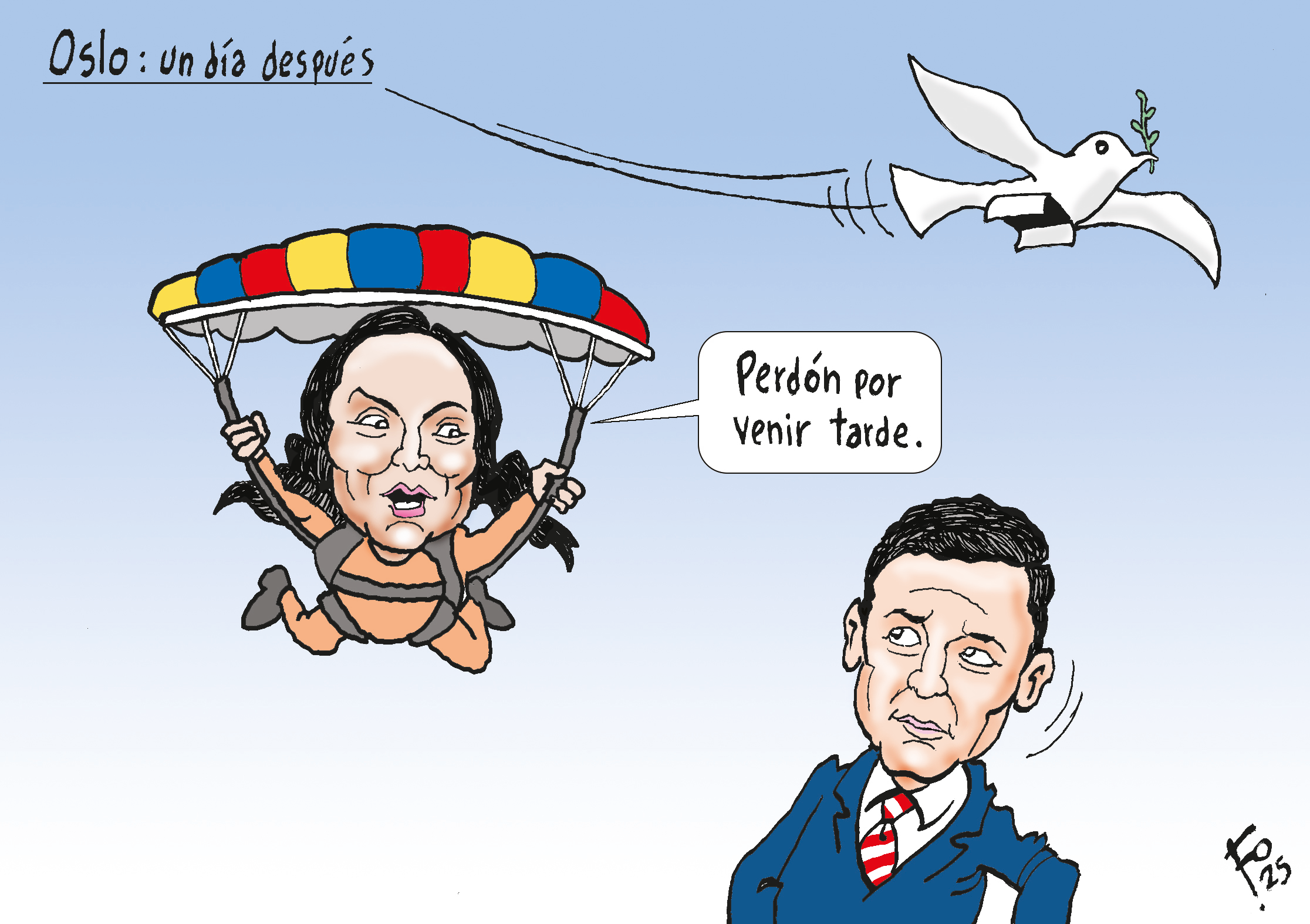 Oslo: un día después