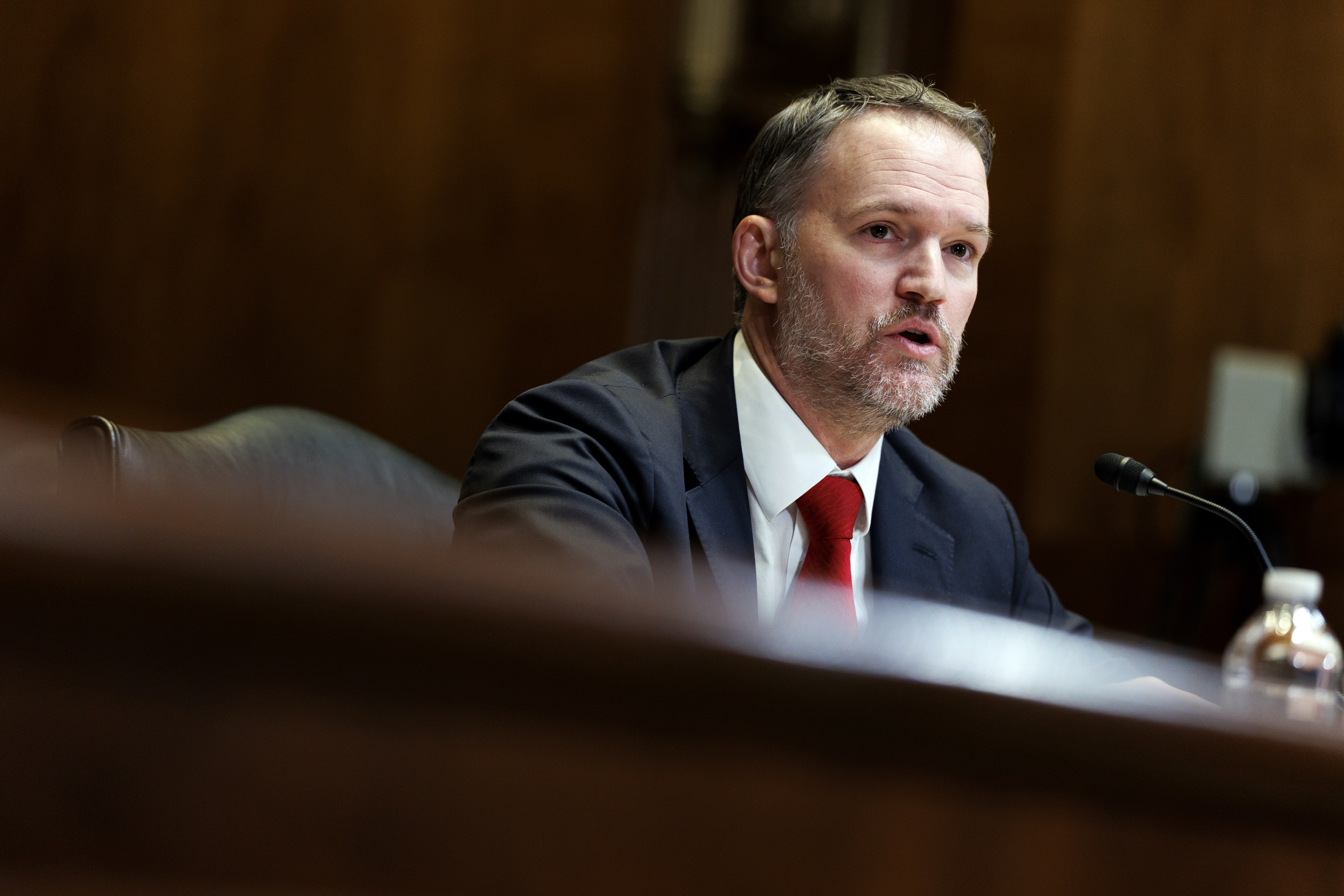 El representante comercial de Estados Unidos, Jamieson Greer. (Foto Prensa Libre: EFE/EPA/WILL OLIVER).