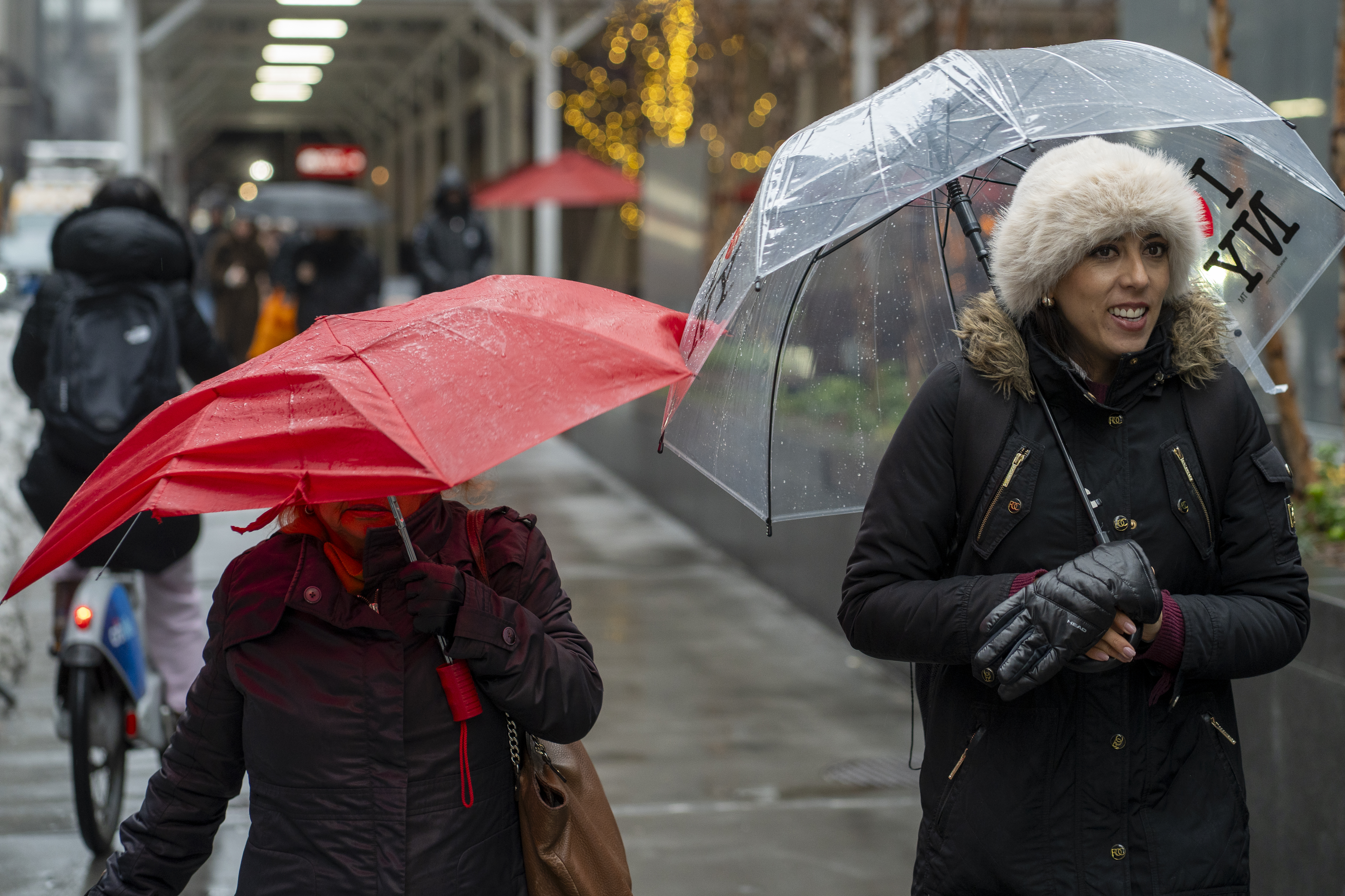 Mal tiempo marca el inicio de la semana en Nueva York