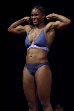 MIAMI, FLORIDA - DECEMBER 18: Caroline DuBois poses on the scale during her ceremonial weigh-in ahead her fight as part of Jake Paul v Anthony Joshua at The Fillmore Miami Beach on December 18, 2025 in Miami Beach, Florida. Leonardo Fernandez/Getty Images/AFP (Photo by Leonardo Fernandez / GETTY IMAGES NORTH AMERICA / Getty Images via AFP)