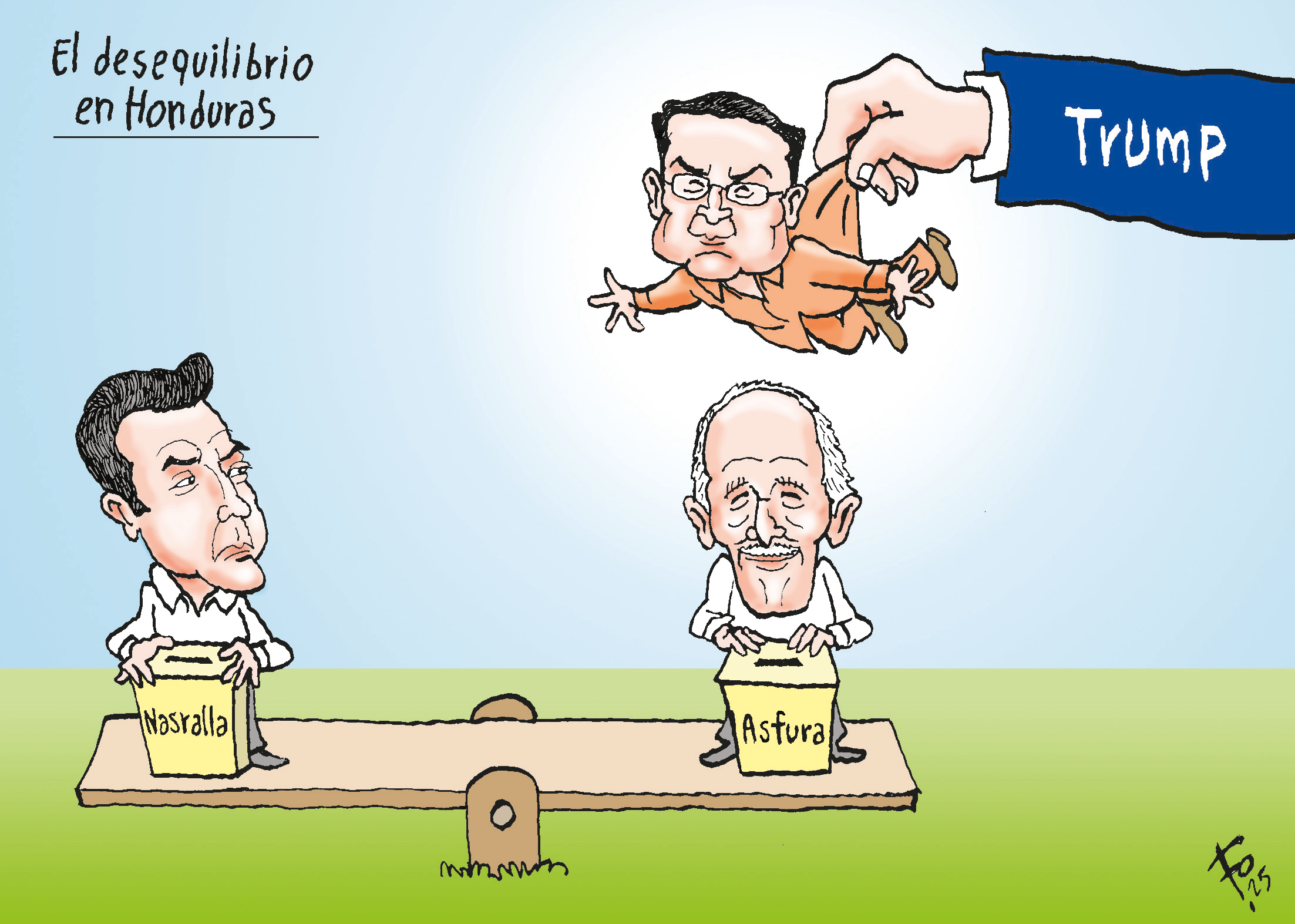 El desequilibrio en Honduras