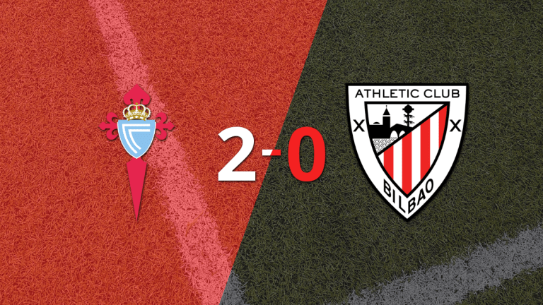 Celta deja a Athletic Bilbao en cero con un triunfo 2-
