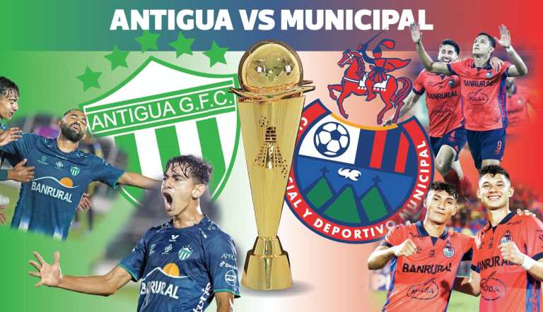 Antigua vs Municipal: Hoy se juega el partido de ida de la final del Apertura 2