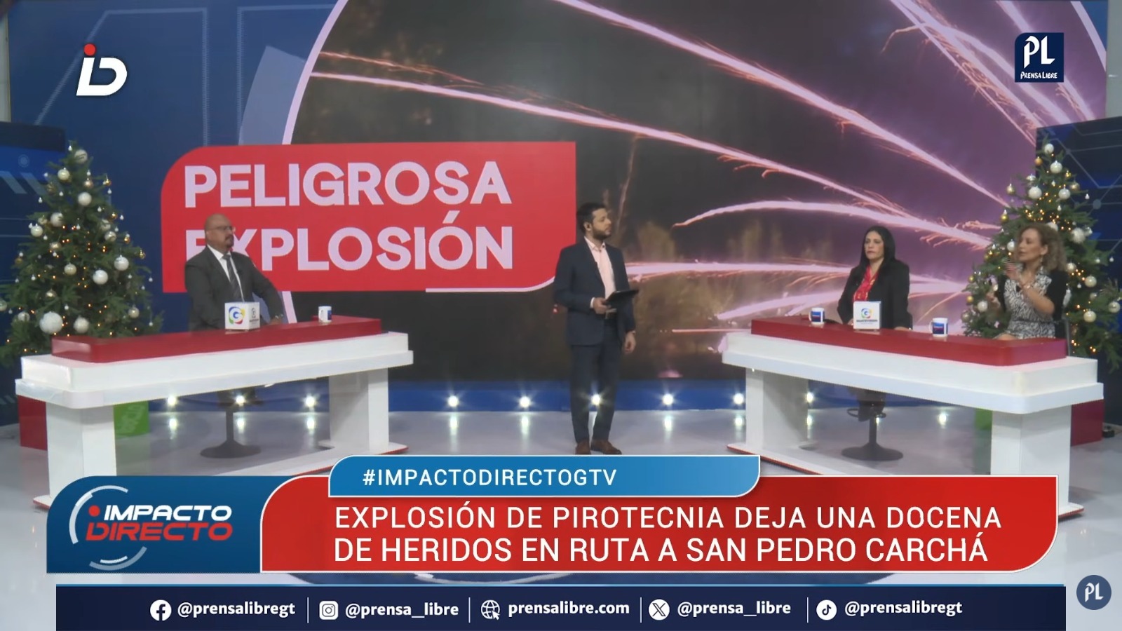 Explosión de pólvora en Carchá deja 12 heridos; nueve sufren quemaduras de tercer grado