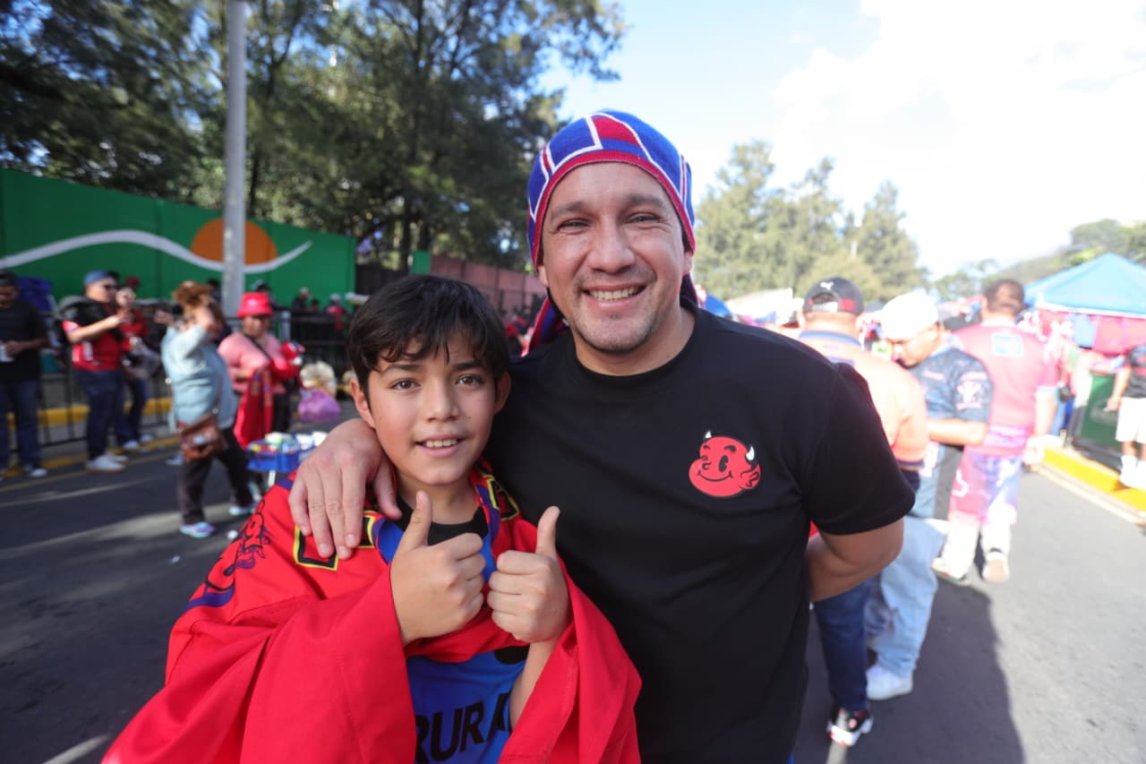 Final de futbol guatemalteco entre Municipal y Antigua'