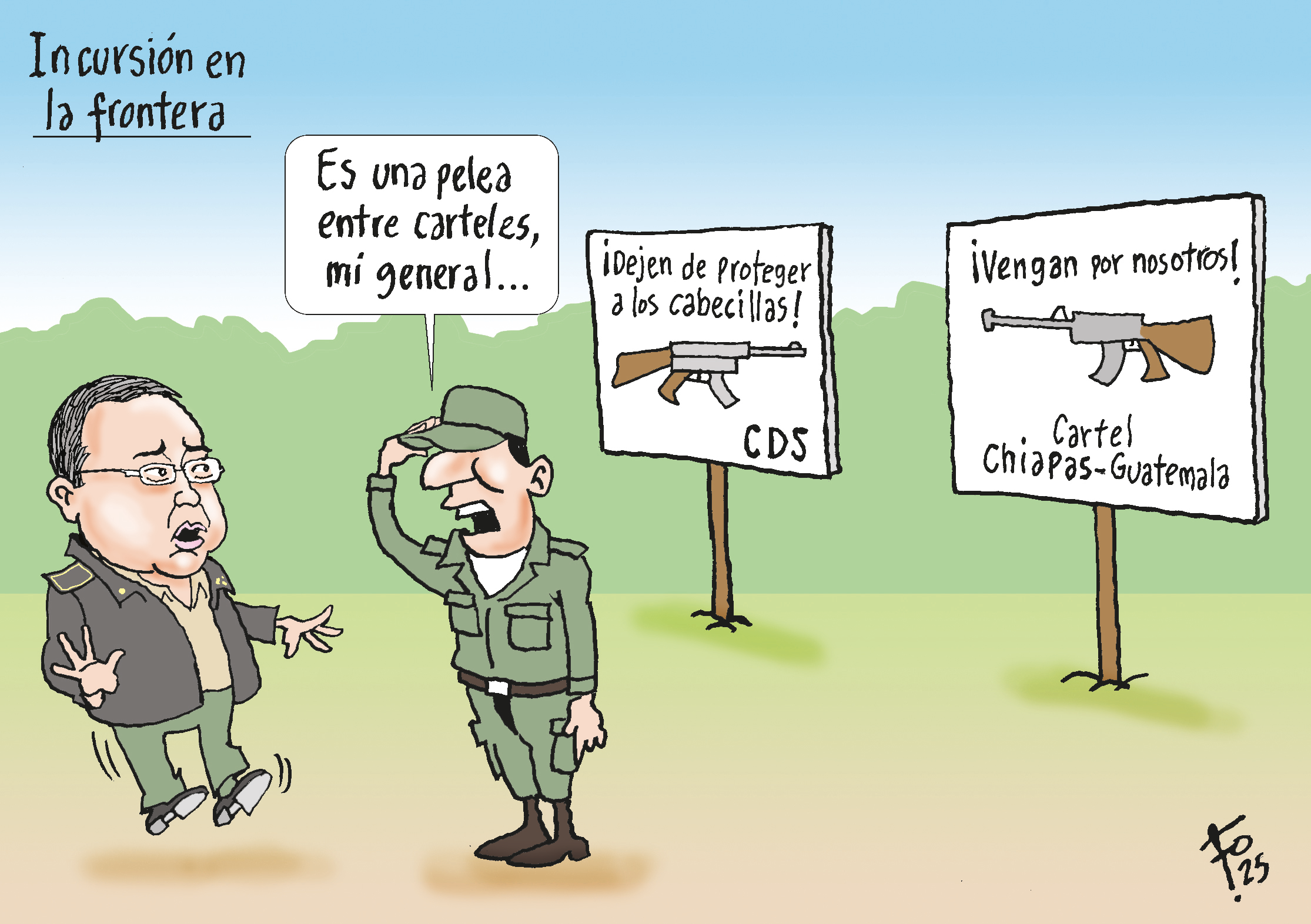 Incursión en la frontera