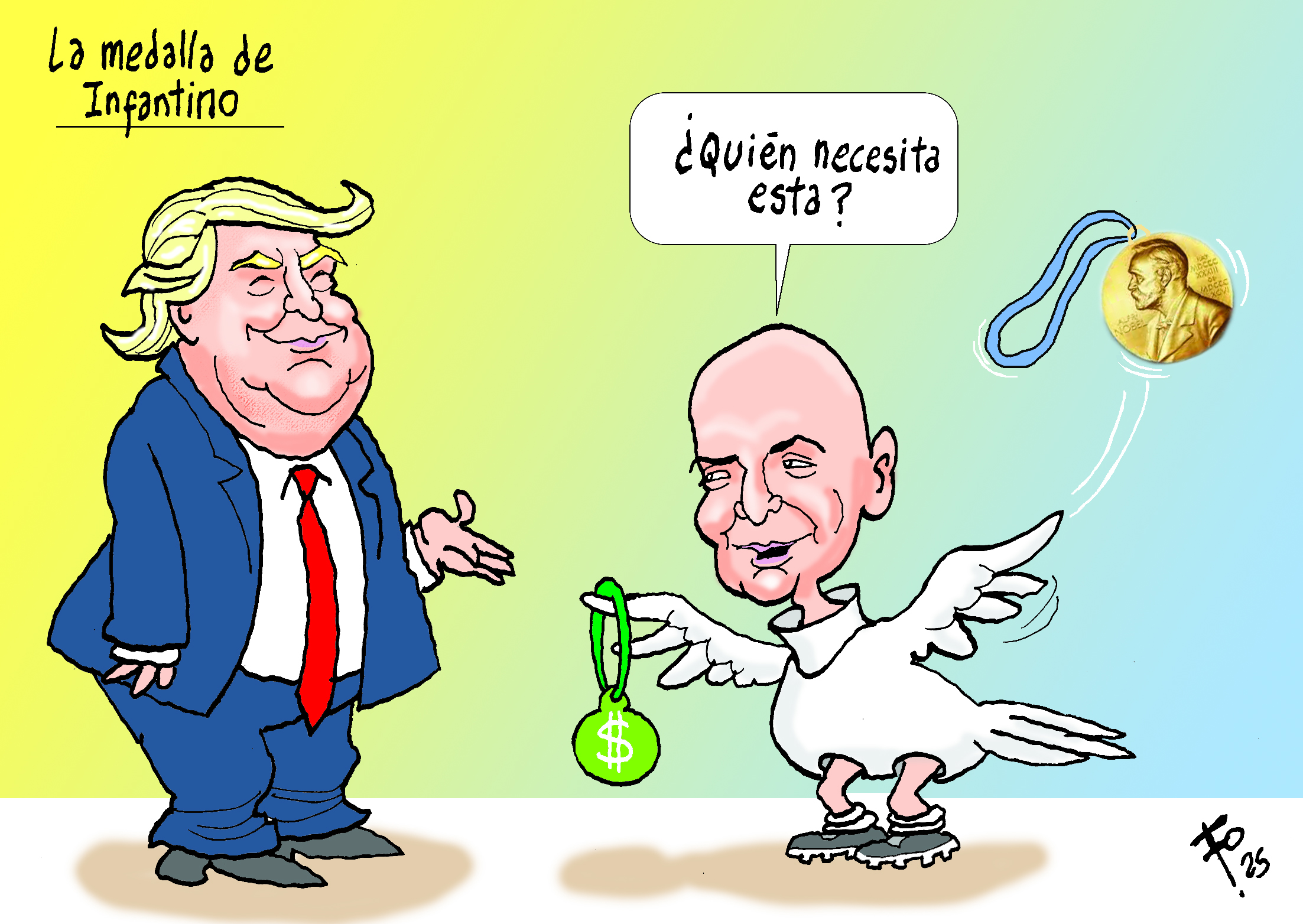 La medalla de Infantino