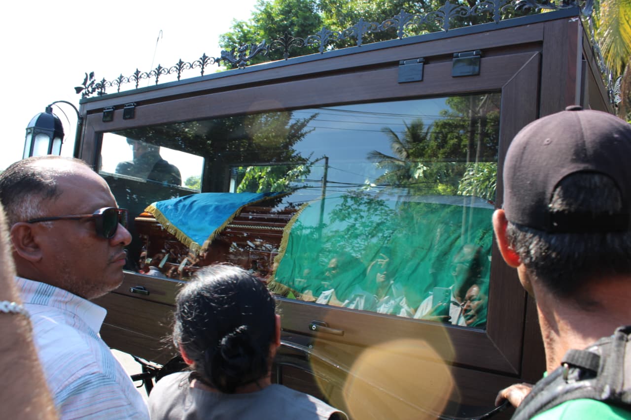 ENTIERRO ALCALDE DE MASAGUA ESCUINTLA NELSON MARROQUIN'