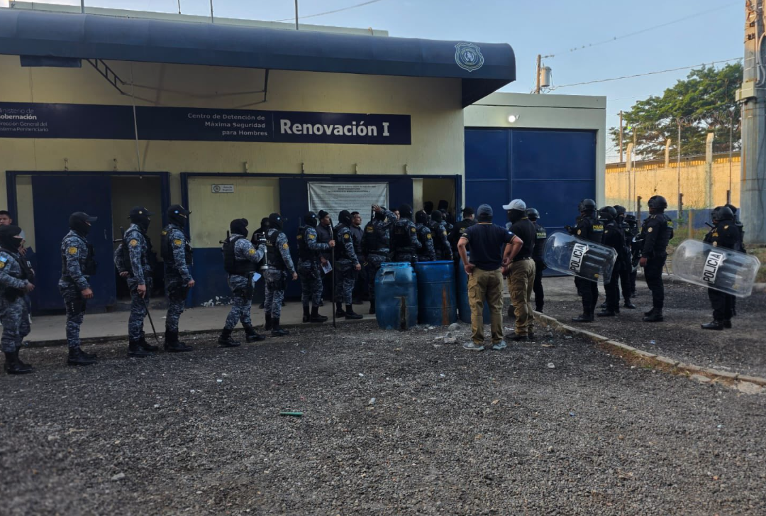 Mingob desarrolla requisa en la cárcel Renovación 1 para “retomar el control”