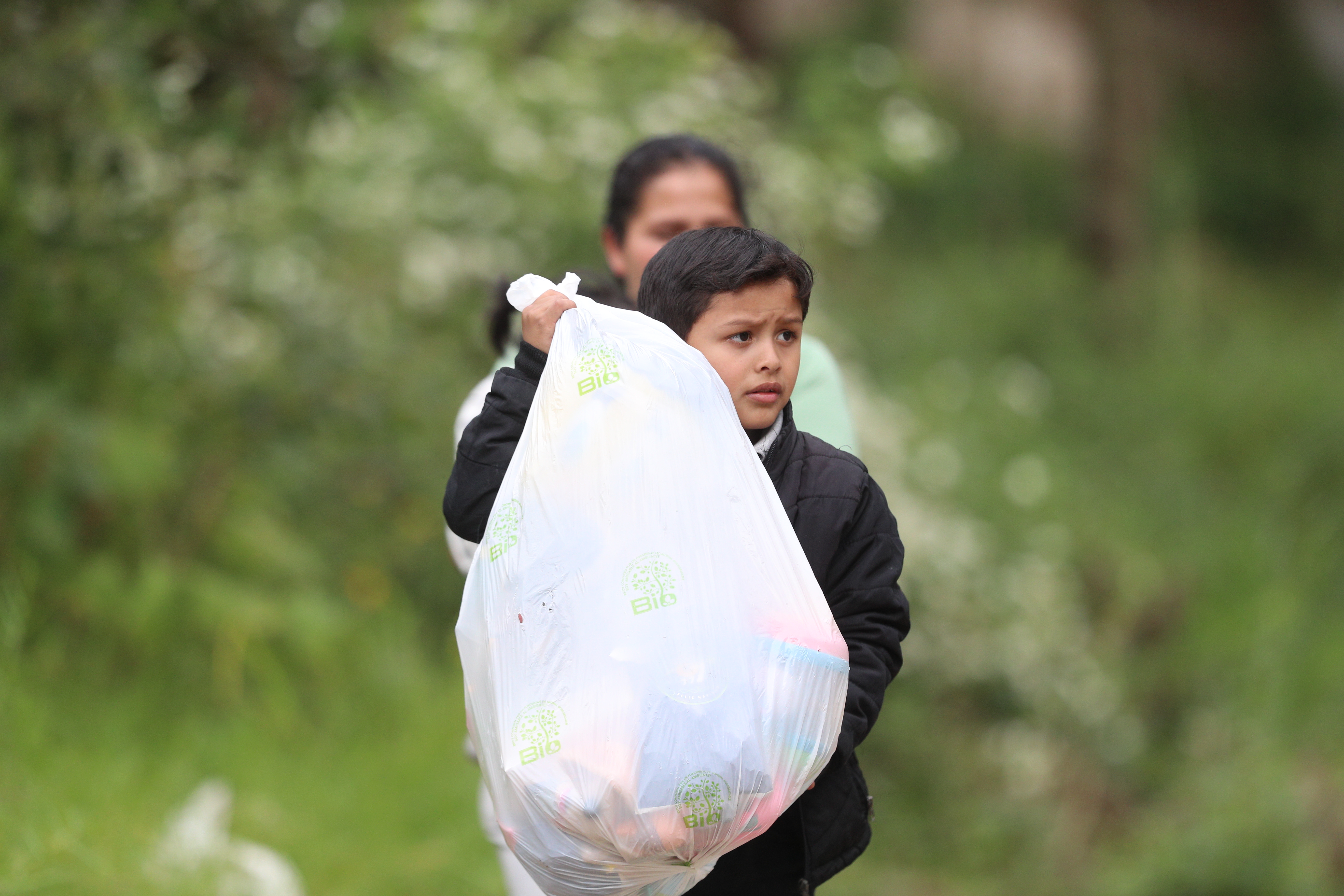 SANTA CLAUS MAYOR CHACON BOMBEROS VOLUNTARIOS'