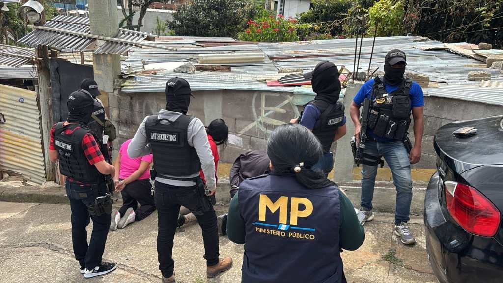 Secuestro menor captura San José Pinula