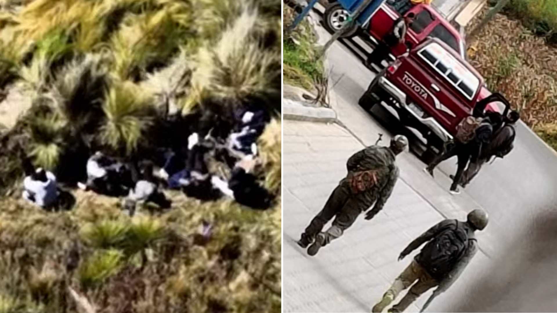 Videos oficiales muestran presencia de hombres armados en Nahualá
