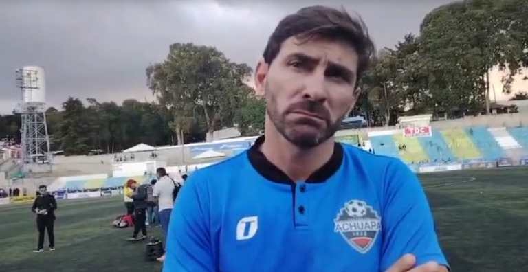 Álvaro García, técnico de Achuapa, asegura que Municipal es el mejor equipo del Apertura 2