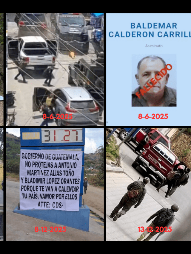 El mapa del crimen organizado que alcanza a Guatemala