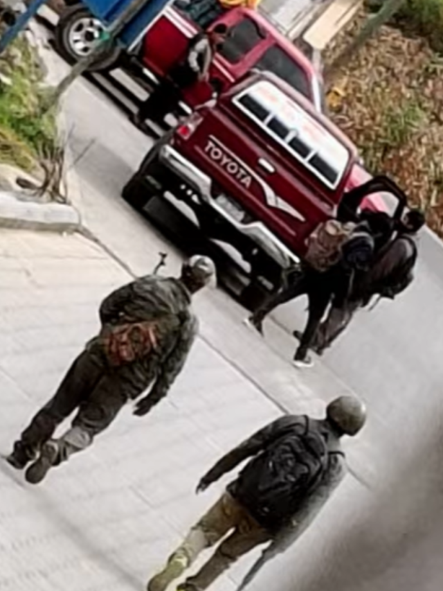 Videos oficiales muestran presencia de hombres armados en Nahualá