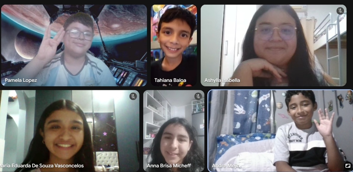 El guatemalteco David López, entre entre los niños  que transformaron el Sol en una aventura científica para la Nasa